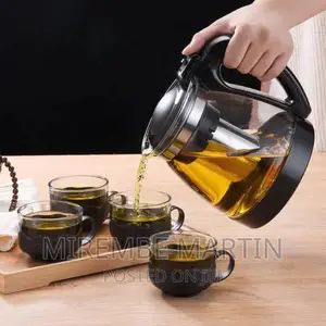 Glass 5pieces Tea or Coffee Setglass 5pieces Tea or Coffee