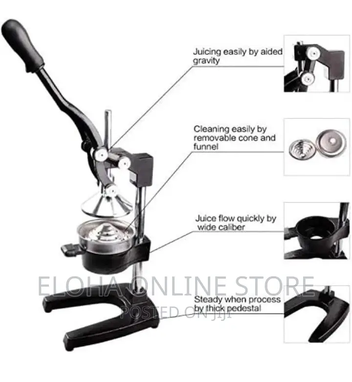 Stainless Steel Manual Hand Press Juicer