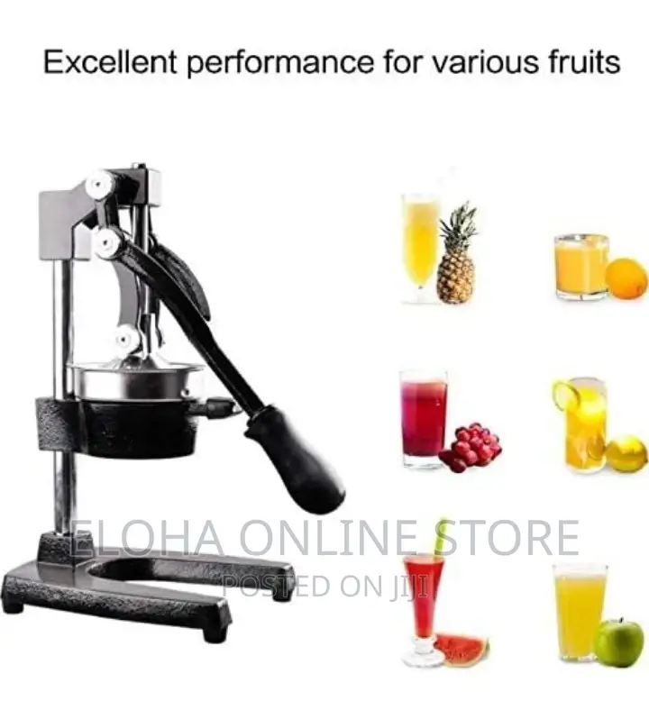 Stainless Steel Manual Hand Press Juicer