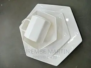 24 Piece Plates Cups Bowls Dinner Set – White.