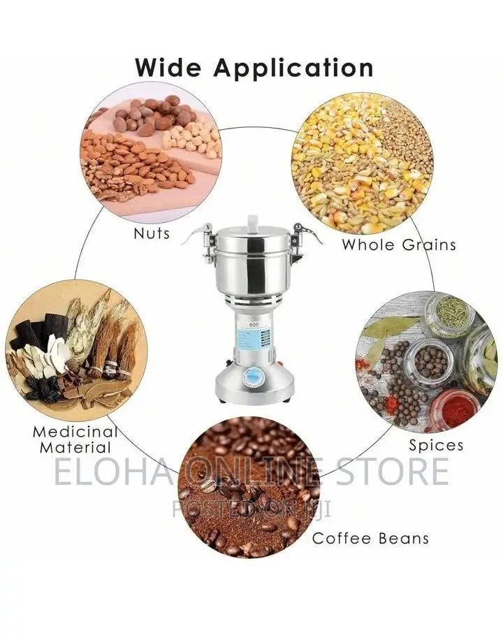 Stainless Steel Electric Powder Grinder 100g