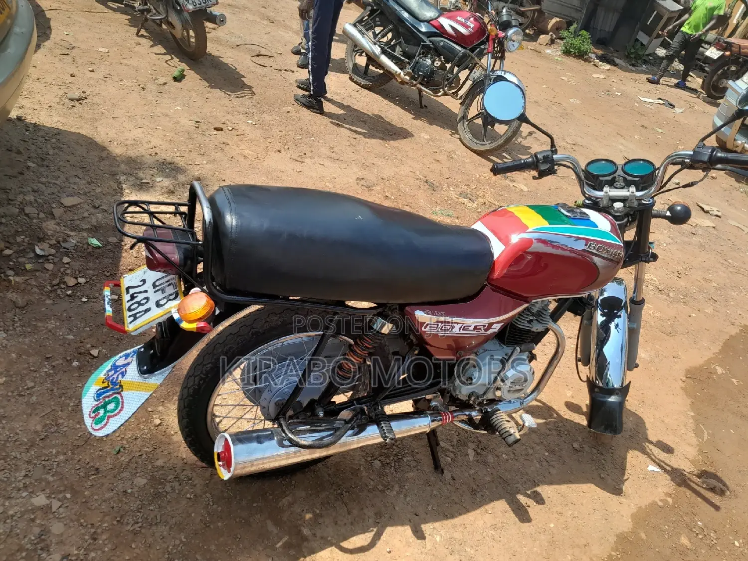 Bajaj Boxer 100 2022 Red