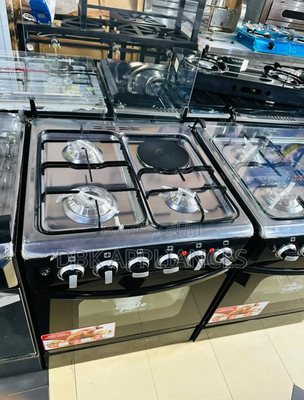 Style 3gas 1electric Cooker Original (50*50)Cm