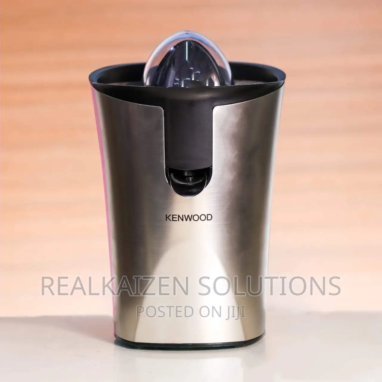 KENWOOD Continuous Stainless Steel Brushed Citrus Juicer 50W