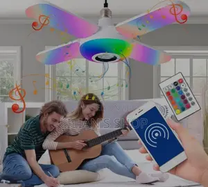 Led Light Bluetooth Music Speaker Lamp