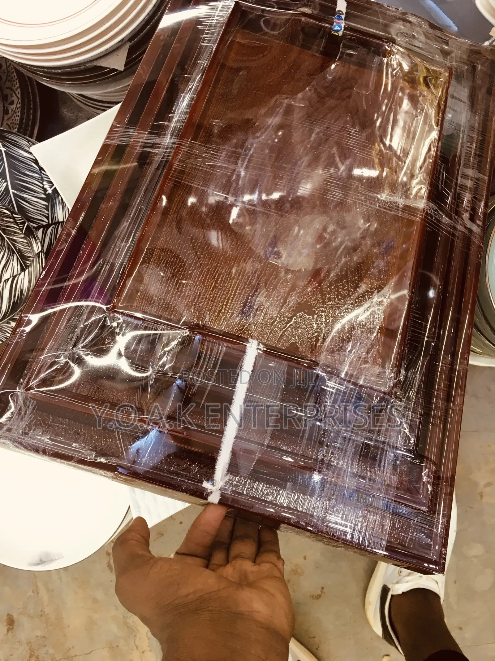 Pure Wooden Tray Set