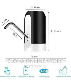 Rechargeable Wireless Automatic Water Dispenser