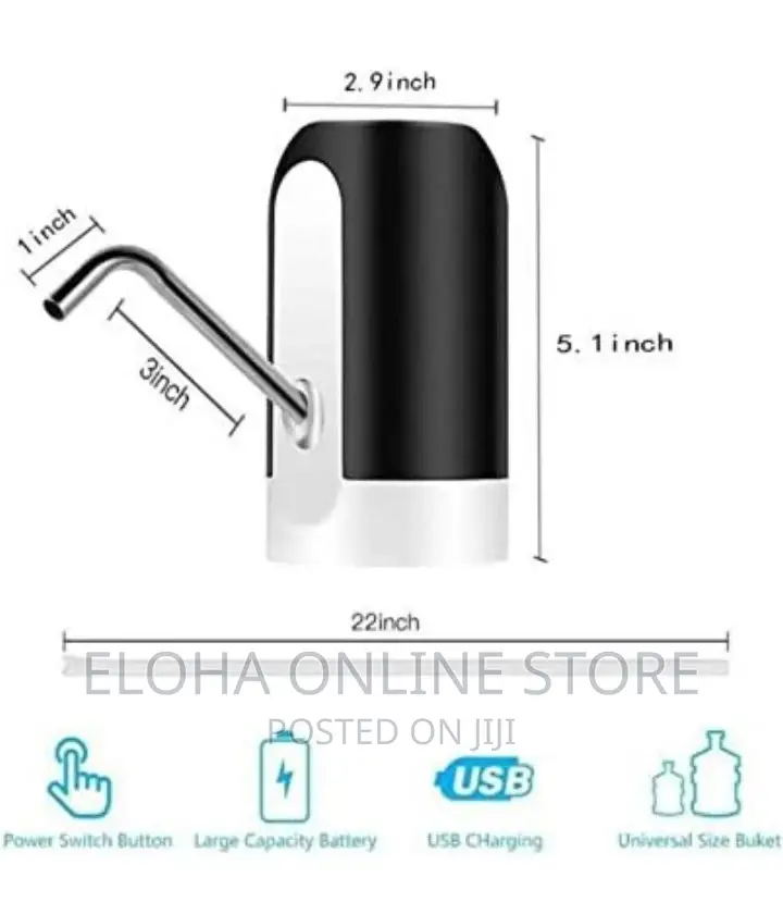 Rechargeable Wireless Automatic Water Dispenser