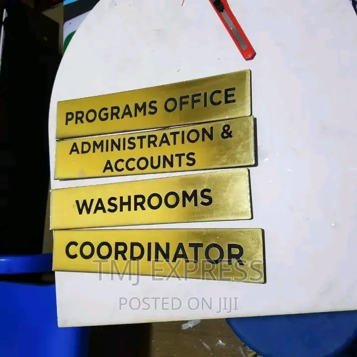Door Labels