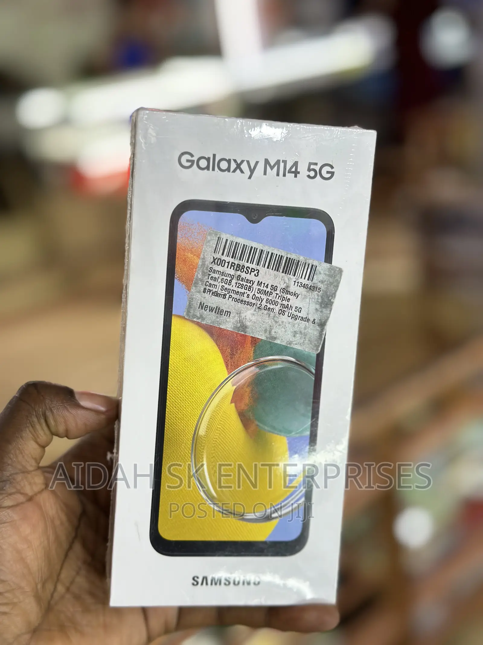 New Samsung Galaxy M14 128 GB Black