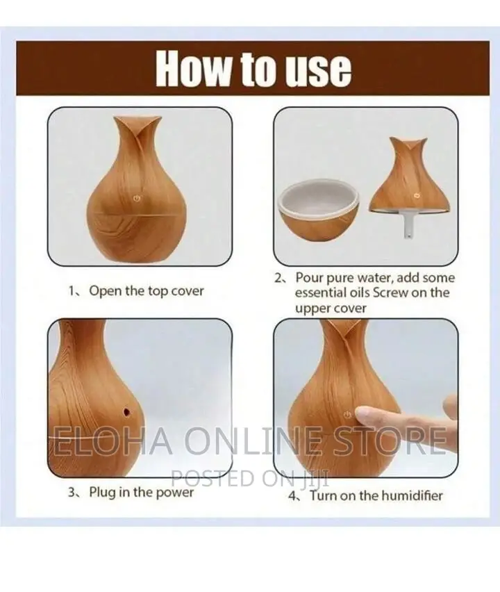 New Ultrasonic Aroma Humidifier