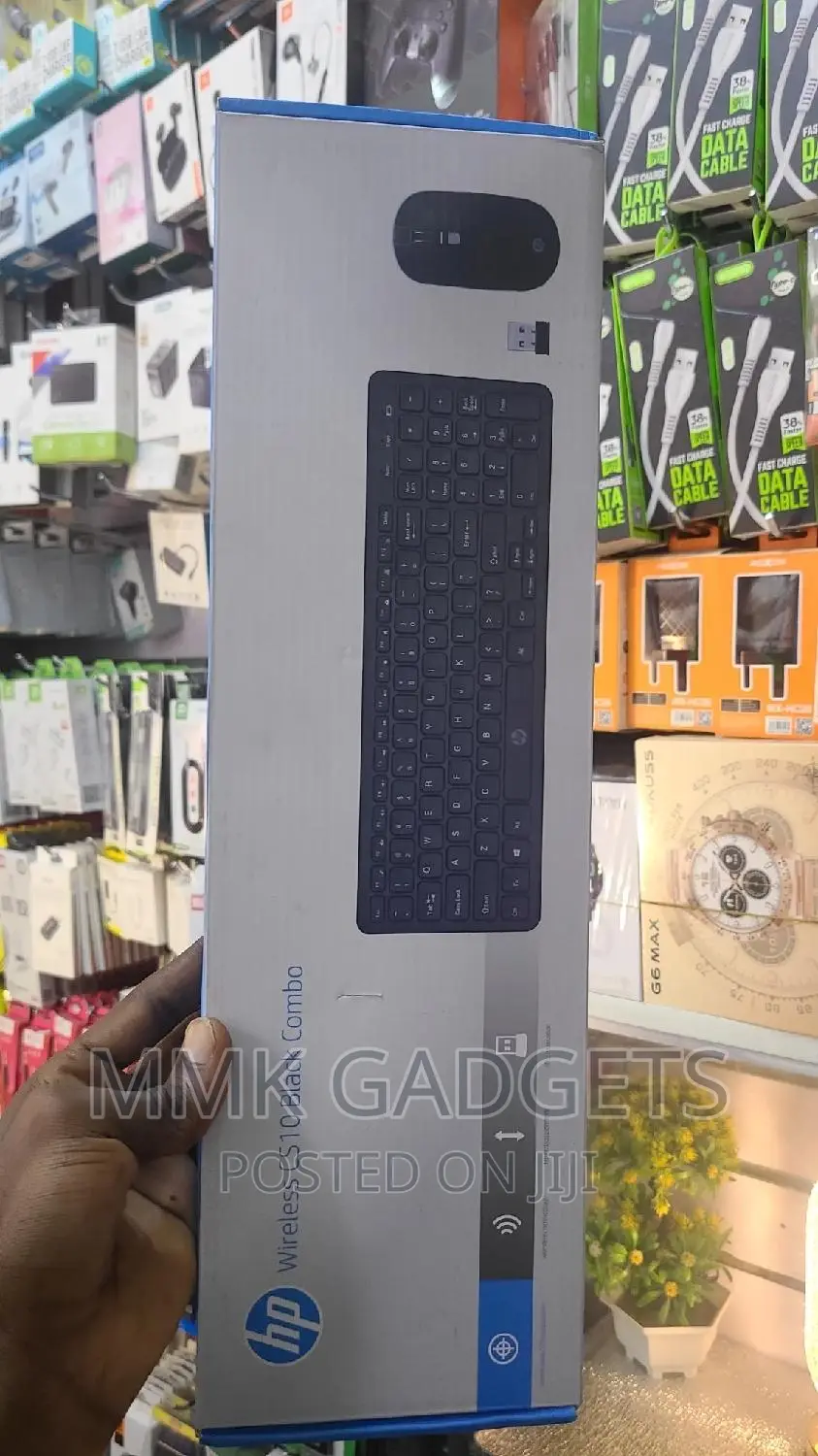 Hp Wireless CS10 Black Keyboard