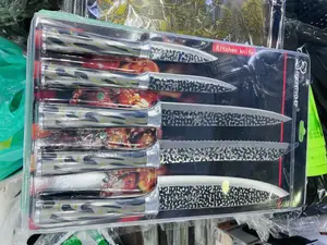 5pc Set of Classic Stainless Steel Knifes