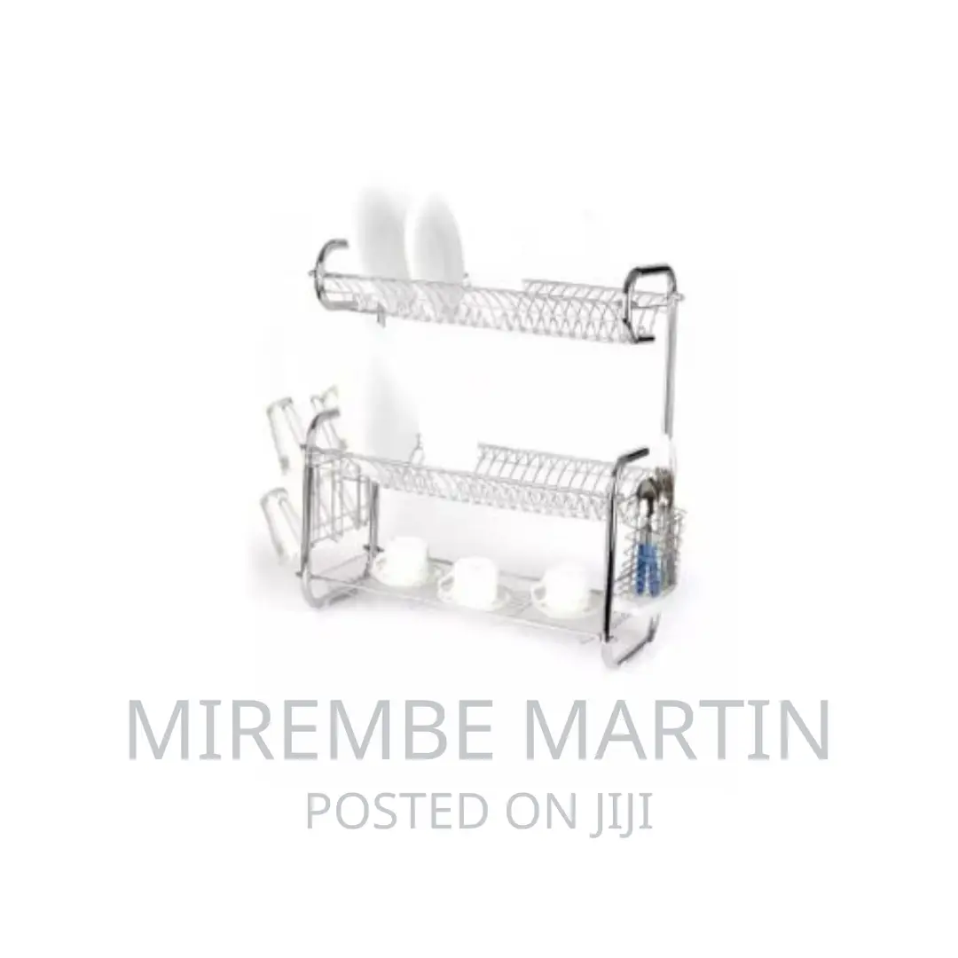 3 Tier Dish Rack Drainer for Utensils Cutlery