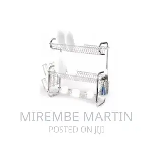 3 Tier Dish Rack Drainer for Utensils Cutlery