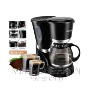 0.6 Litres Coffee Maker-Black