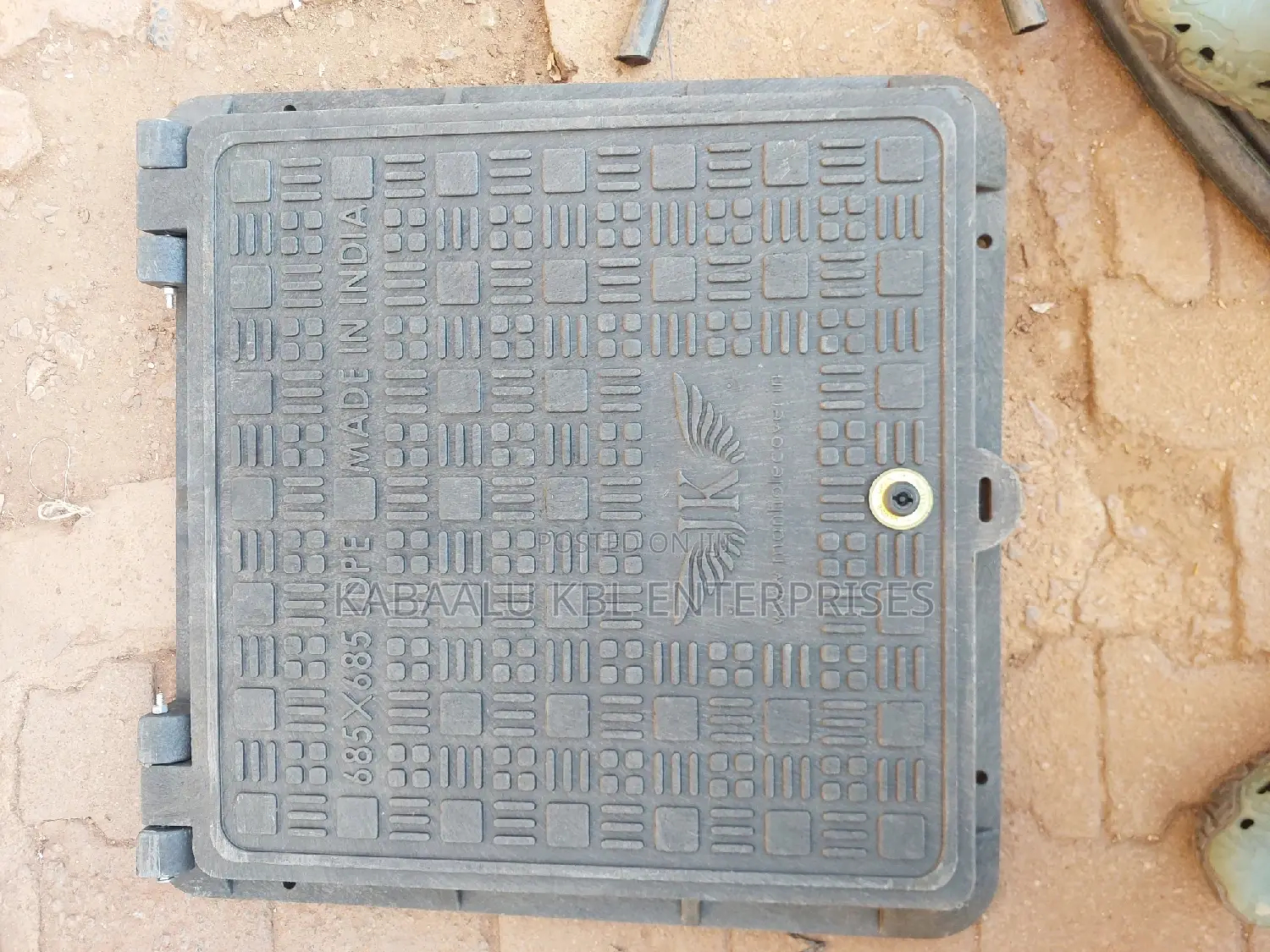 Plastic Lockable Manhole Covers(Inspection) 69×69cm India