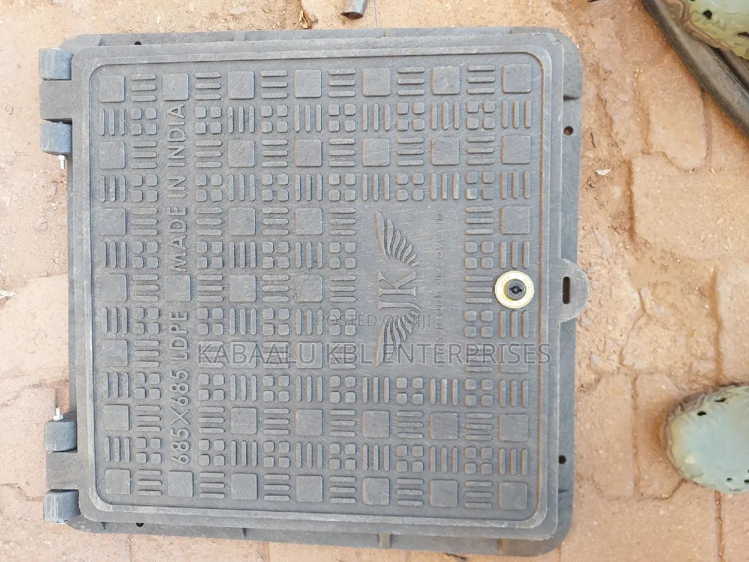 Plastic Lockable Manhole Covers(Inspection) 69×69cm India