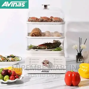 Avinas 3 Layer Electric Steamer AV-3D