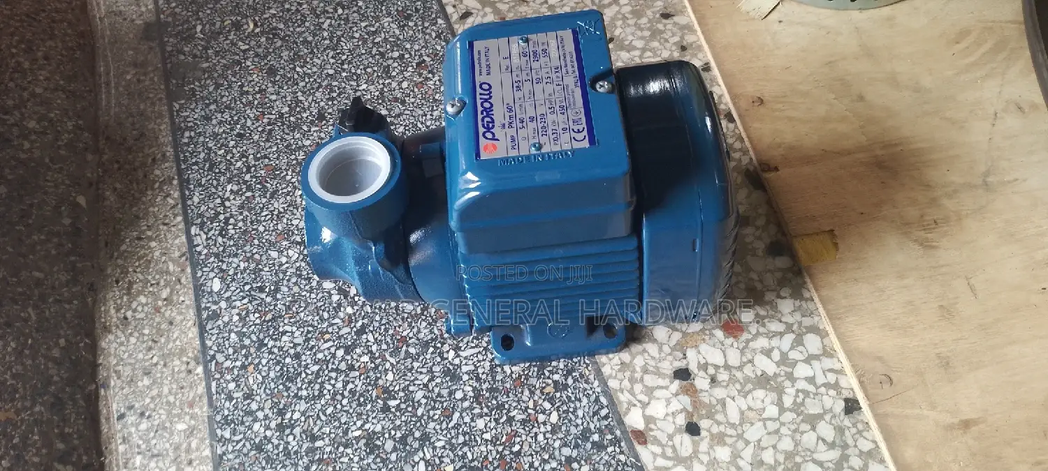 Electrical Surface Pump(0.5HP) "PEDROLLO ITALY"
