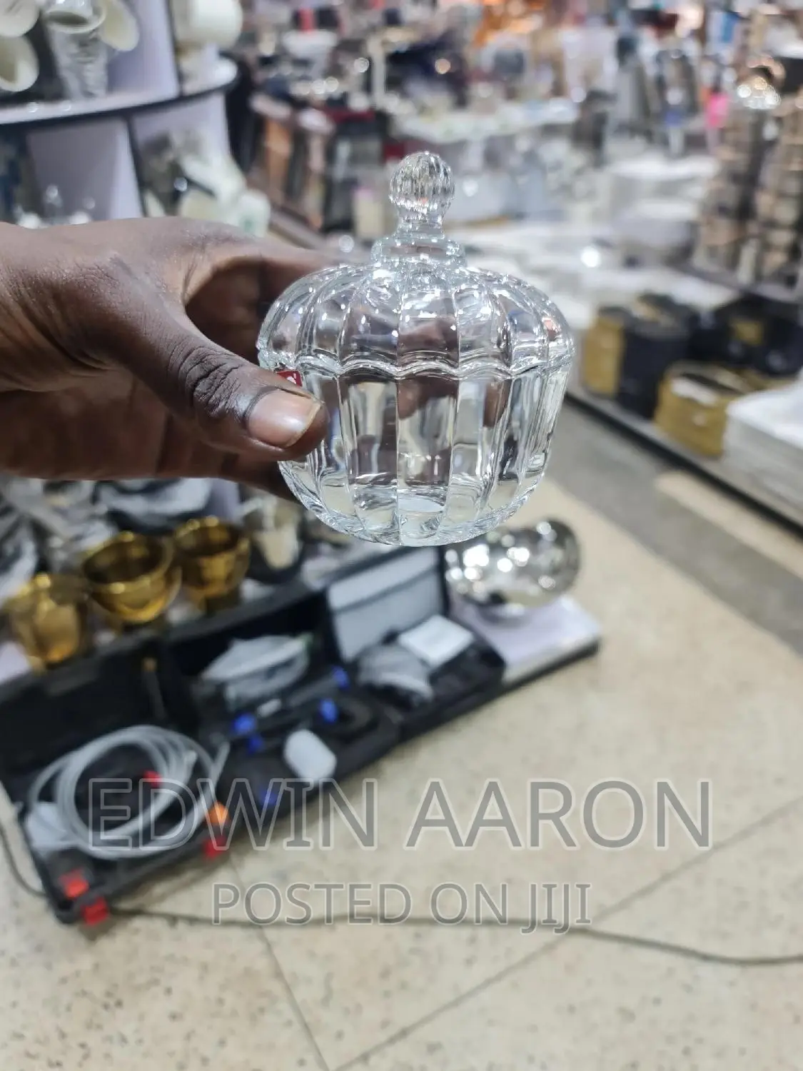 Glass Sugarbowl Small Size