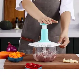 Manual Hand Press Vegetable Chopper.