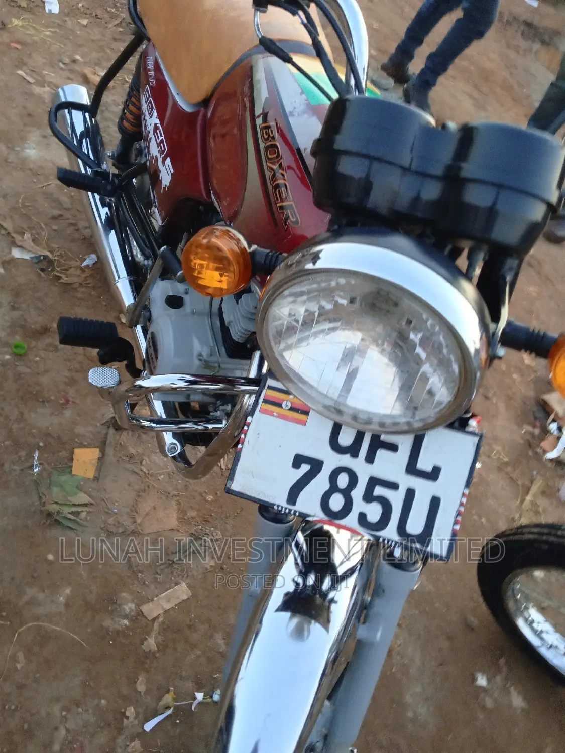 Bajaj Boxer 2023 Red