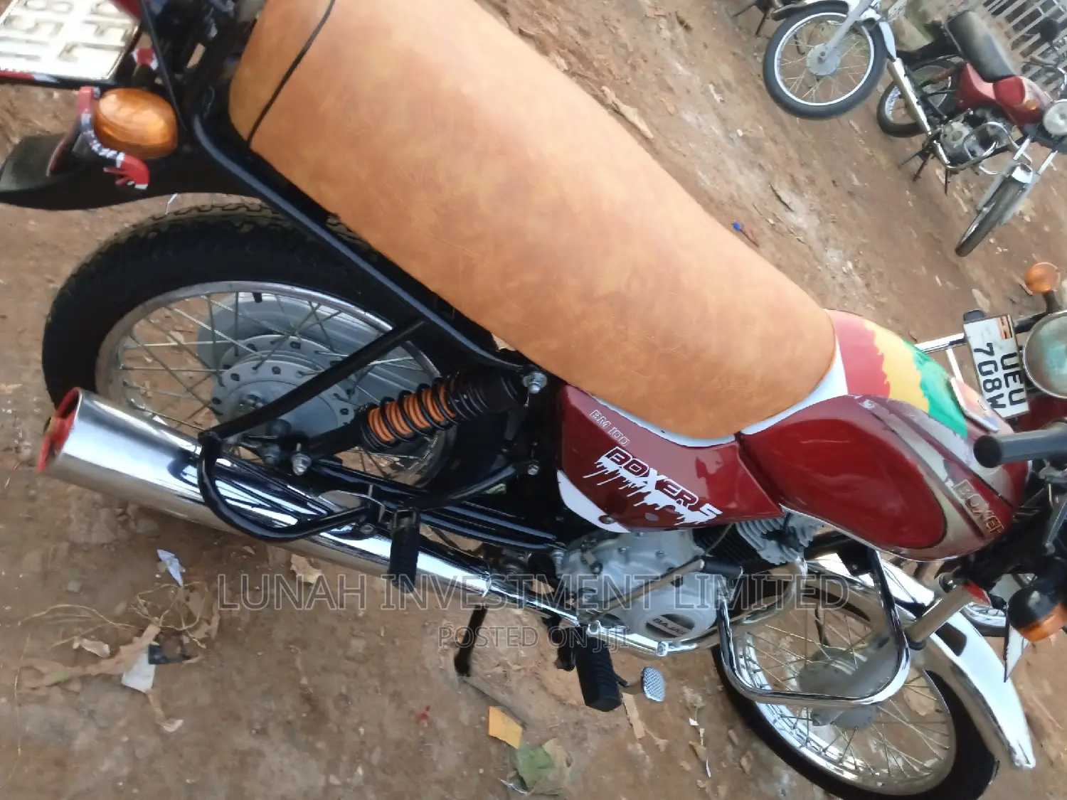 Bajaj Boxer 2023 Red