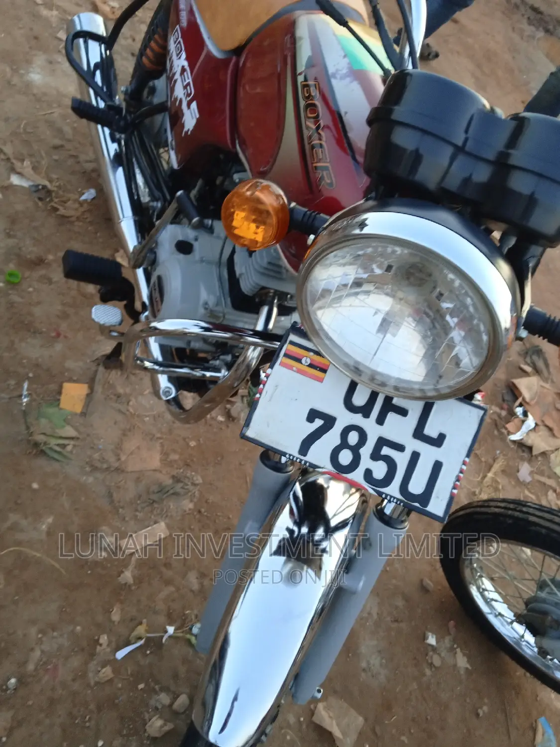 Bajaj Boxer 2023 Red