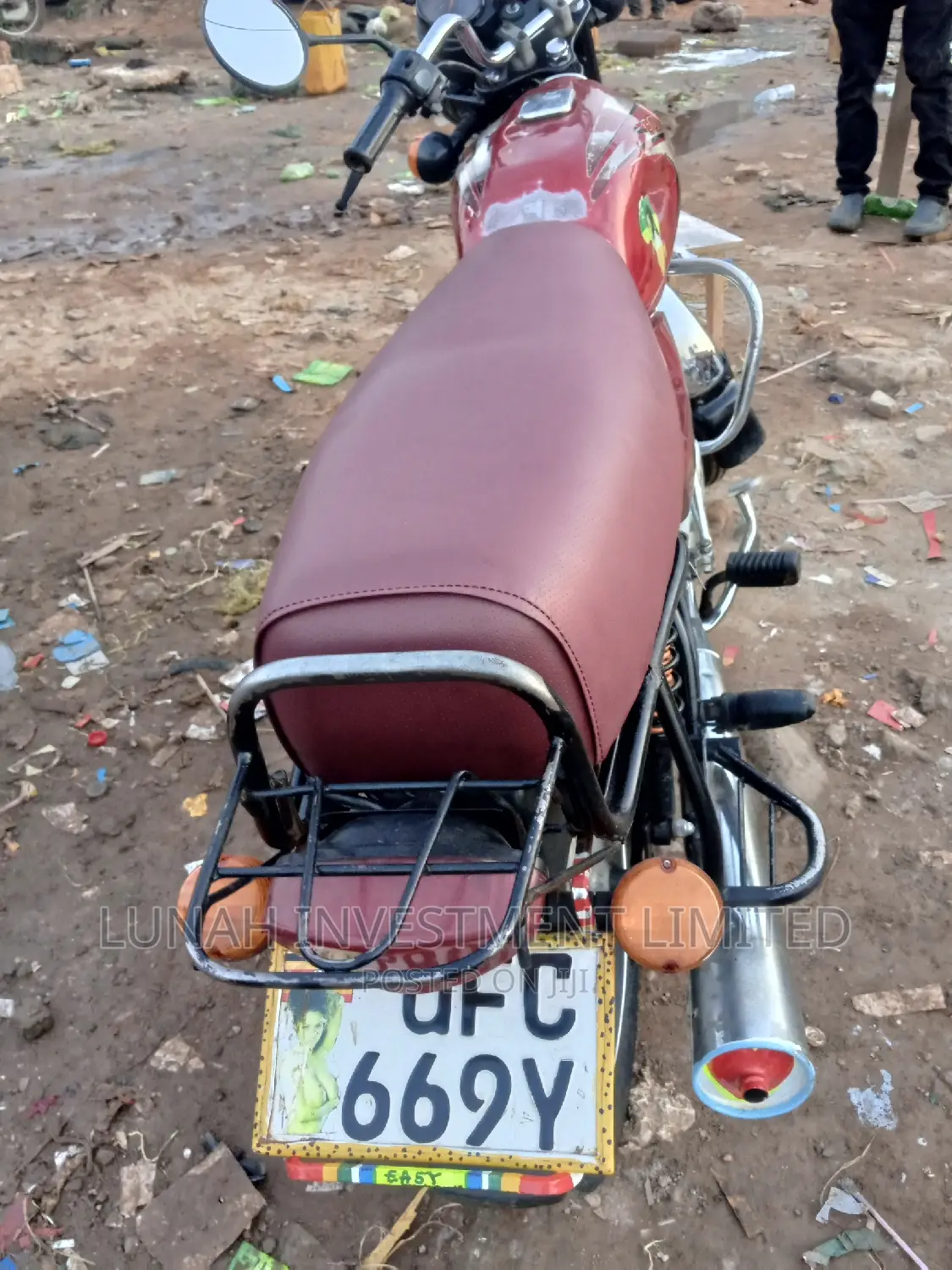 Bajaj Boxer 2022 Red