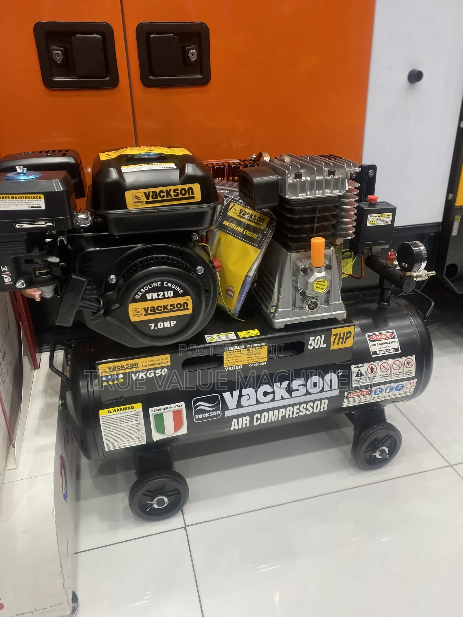 Air Compressor 50 Litres With Engine
