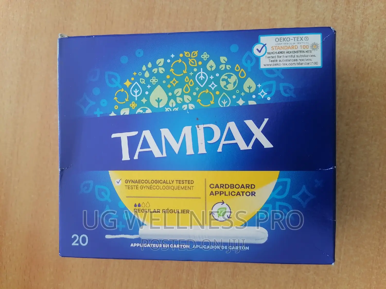 Tampax Regular Applicator Tampons 20s