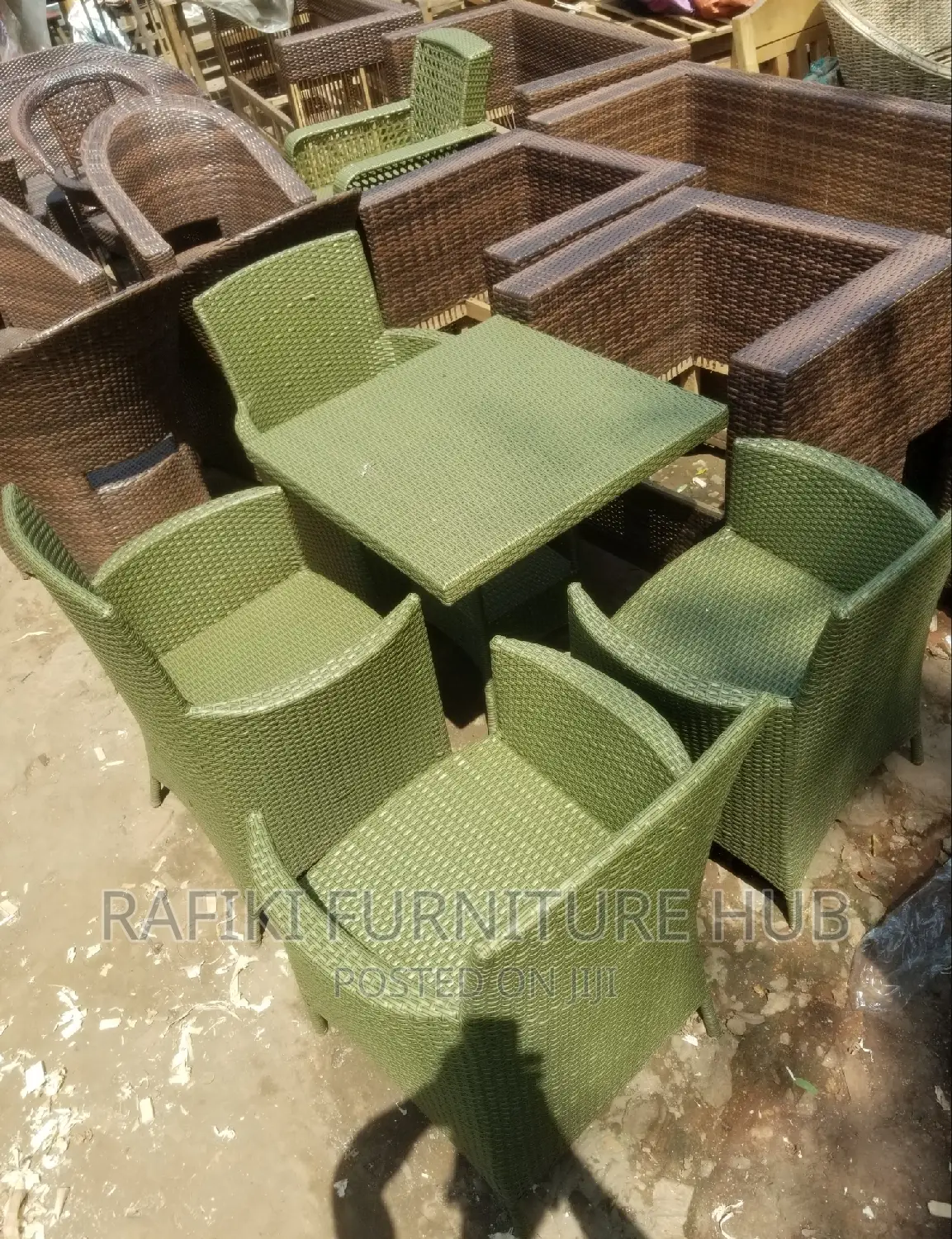 Green Weaven and Crafted Furniture