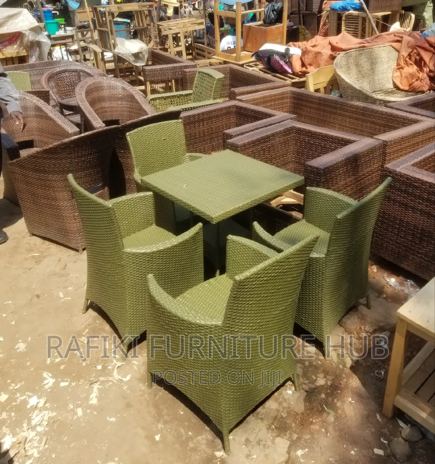 Green Weaven and Crafted Furniture