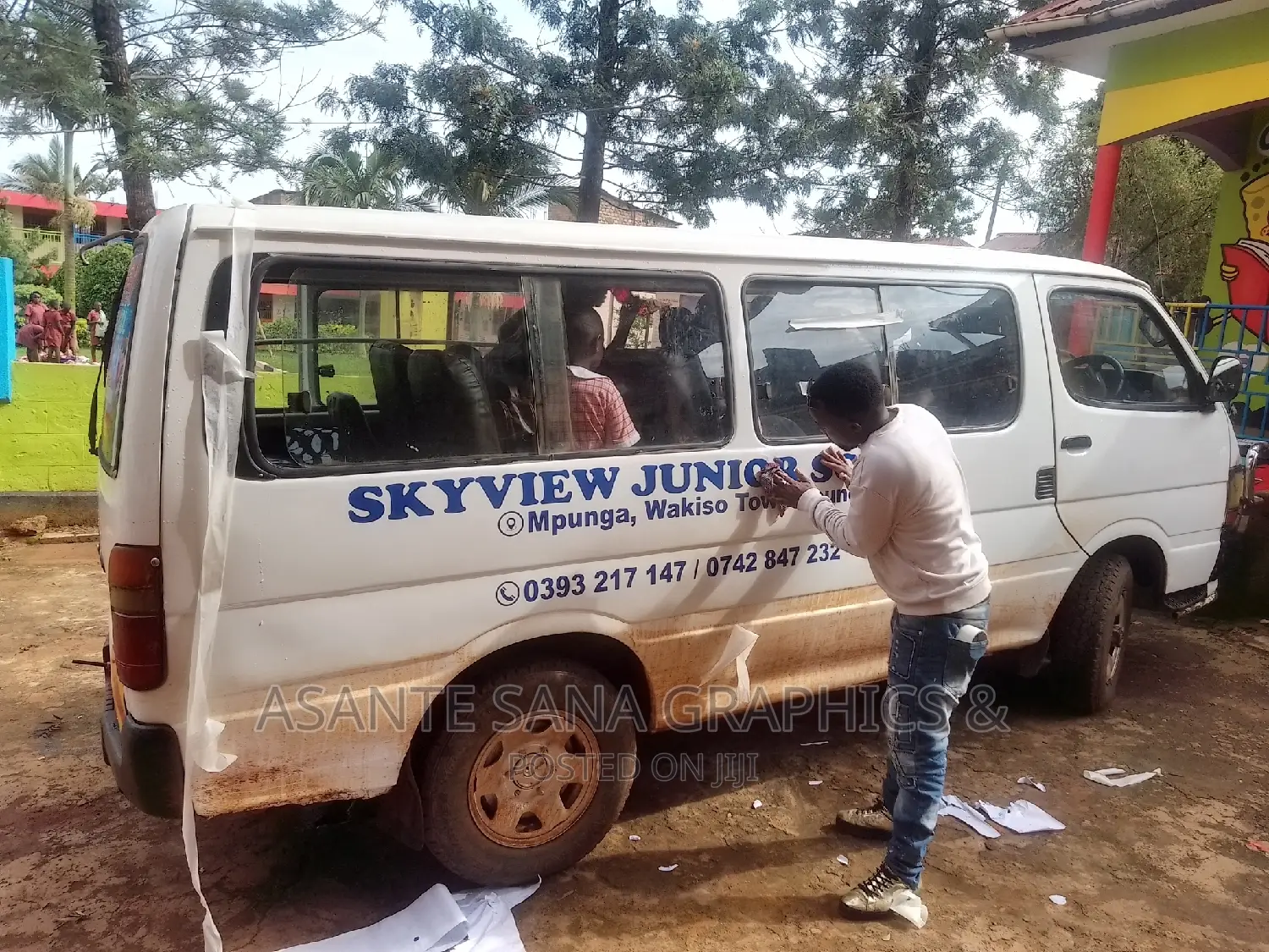 CAR BRANDING SERVICES Both Spray Branding Sticker Branding