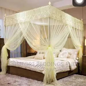 Four Stand Mosquito Net Cream 4*6, 5*6, 6*6