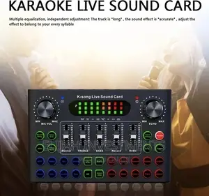 Live Sound Card and BT Accomparliment Voice Mixer
