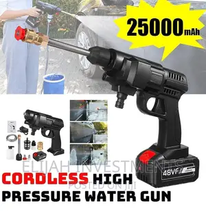 Cordless High Pressure Washer Water Gun