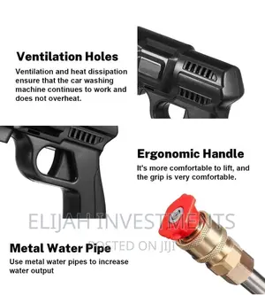 Cordless High Pressure Washer Water Gun