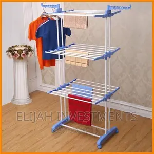 Free Standing 4 Tier Drying Cloth Rack