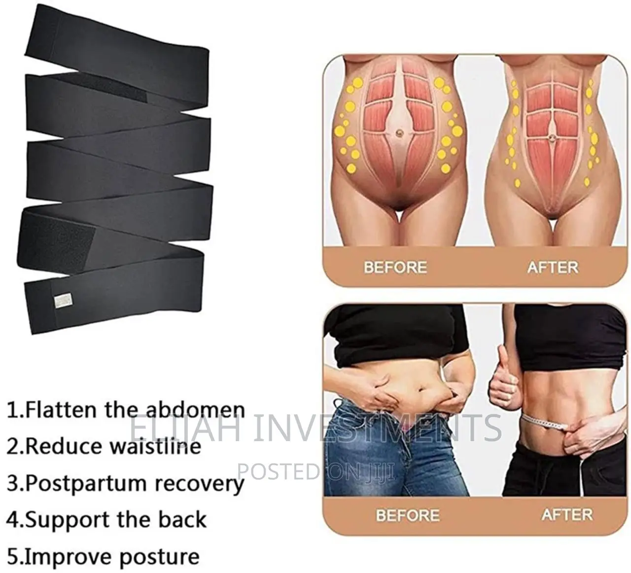 WTQP Waist Trainer Hall Wear and Belly Flattener