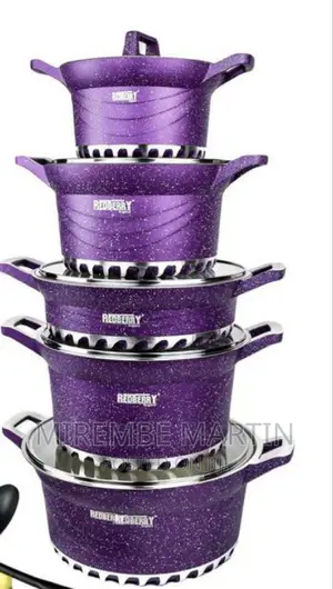 5pcs Set of Cookware Serving Dishes