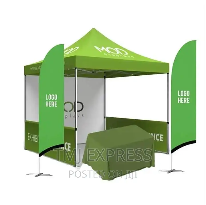 2x2meter Exhibition Tent Branded