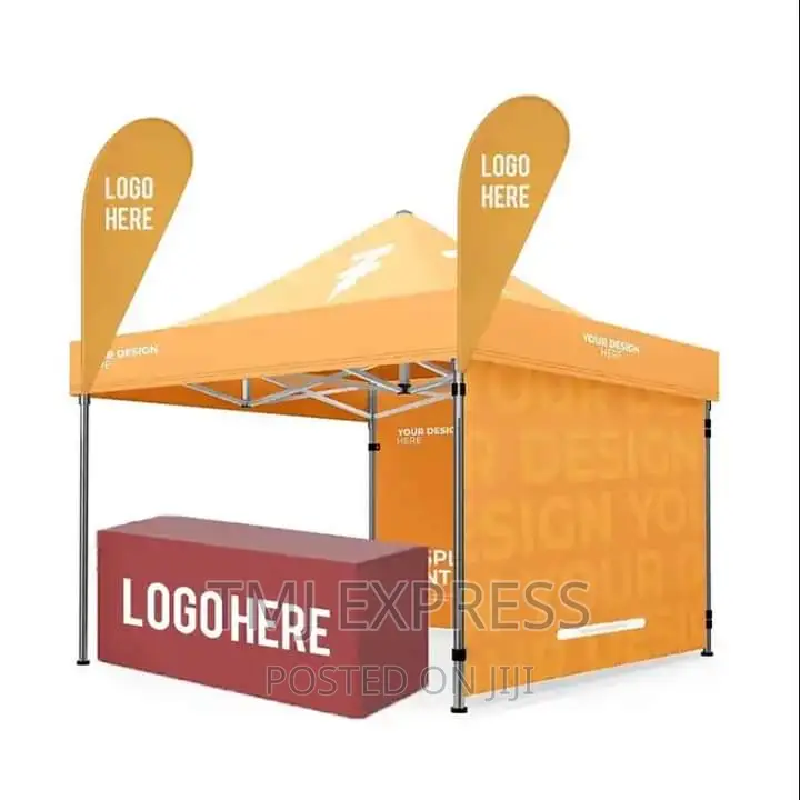 2x2meter Exhibition Tent Branded