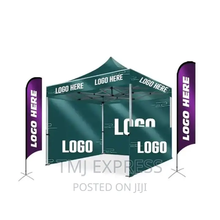 2x2meter Exhibition Tent Branded