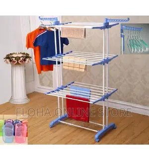 Stainless Steel 3 Layers Clothes Drying Rack