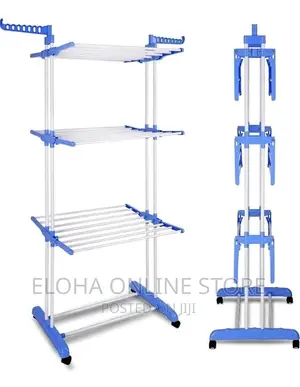 Stainless Steel 3 Layers Clothes Drying Rack