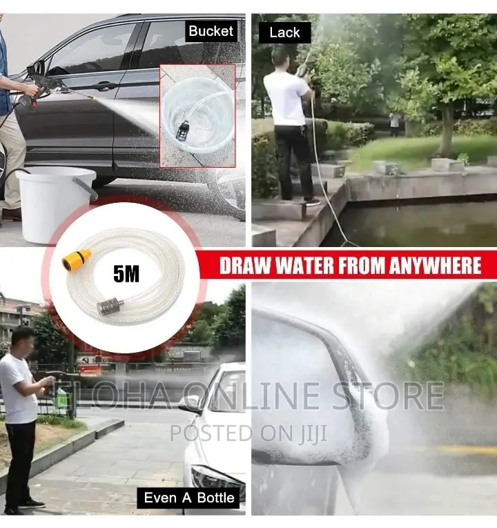 Cordless Portable Electric High Pressure Washing Machine