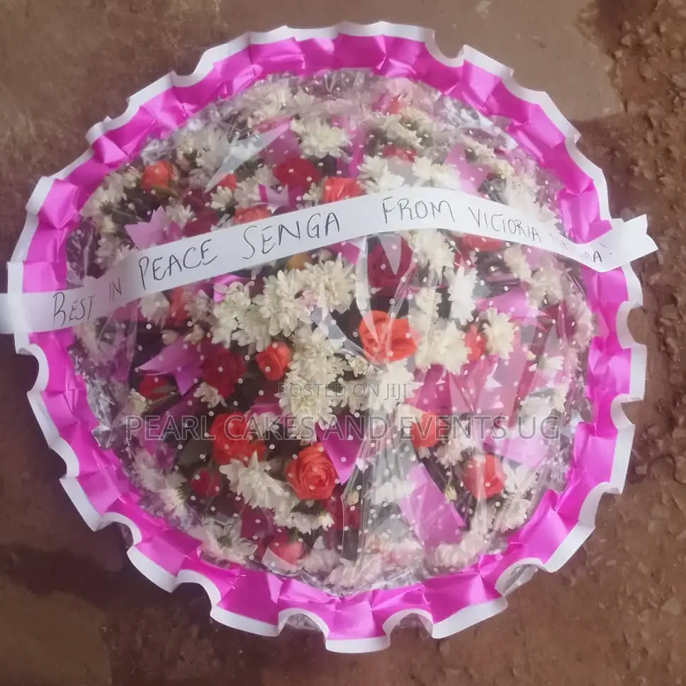 Burial Ceremony Flowers, Funeral Pinky Colours 400