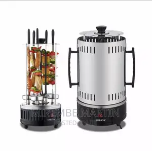 Sokany 6pc Barbeque Electric Skewers- Silver